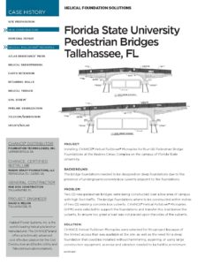 Florida State Pedestrian Bridges
